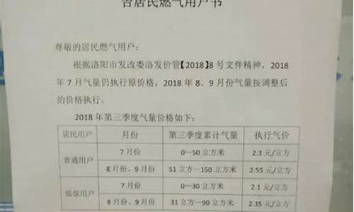 洛阳天然气价格最新价格2024年11月份_洛阳天然气价格最新