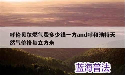 内蒙古呼和浩特市天然气多少钱一立方_呼和浩特天然气价格每立方